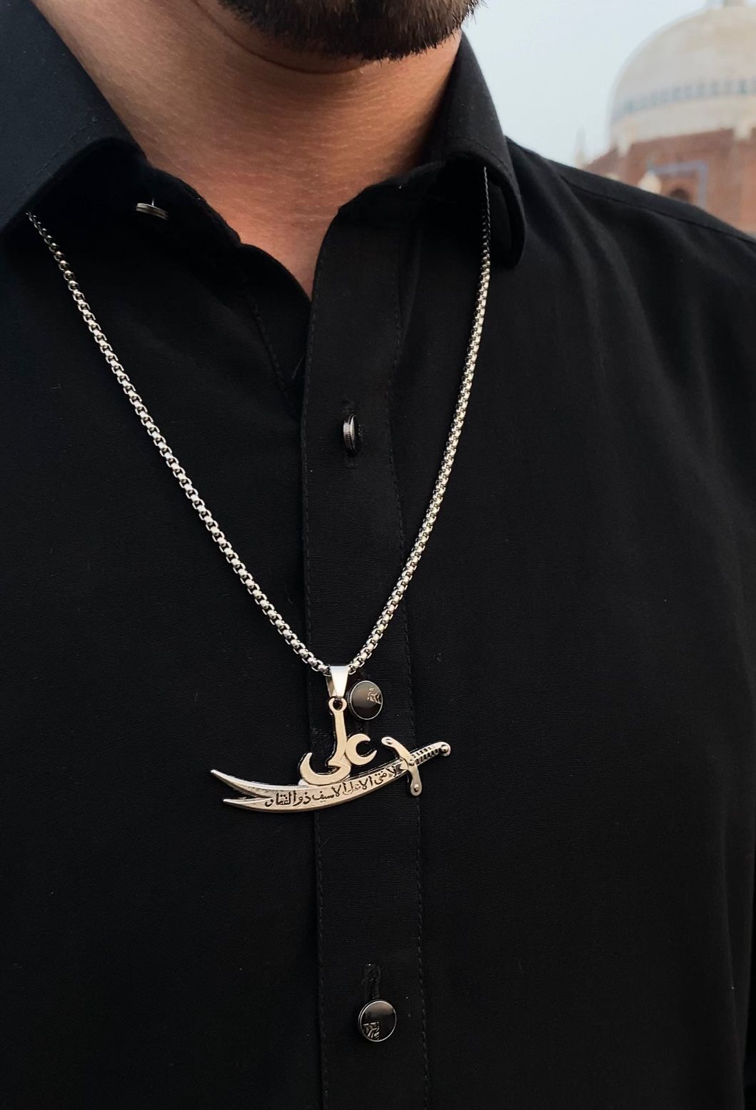 Beautiful Zulfiqar Necklace