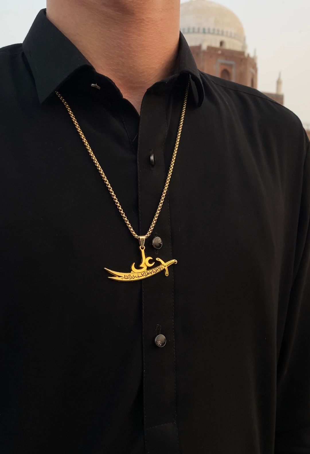 Beautiful Zulfiqar Necklace